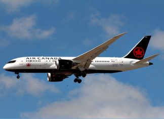 Air Canada vai retomar o serviço e aumentar a capacidade para os principais destinos da América do Sul
