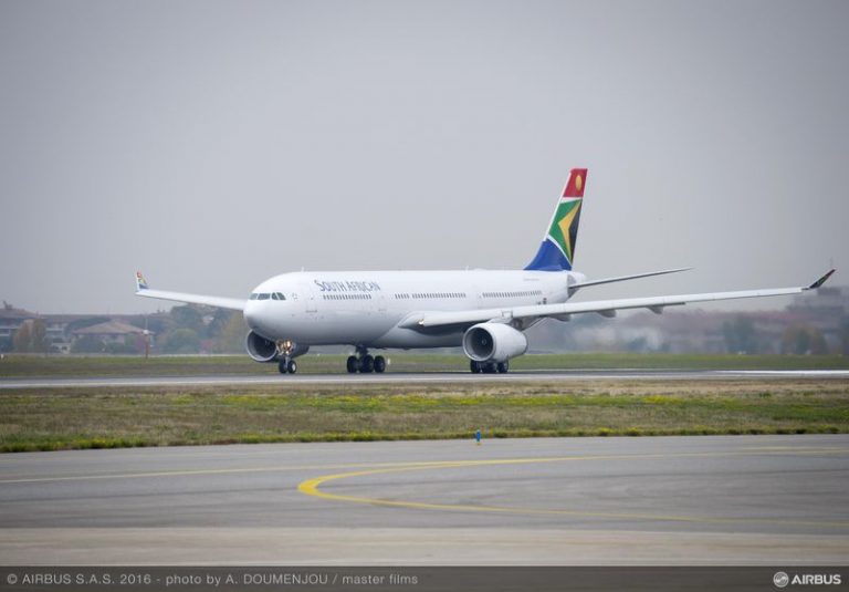 South African Airways recebe seu primeiro Airbus A330-300
