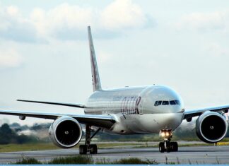Passageiros transportados do Brasil para o Exterior no primeiro trimestre