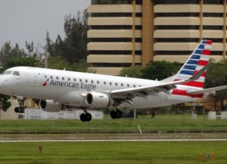 American Airlines adquire mais 15 jatos Embraer 175