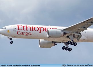 Ethiopian Cargo regular no GRU Airport