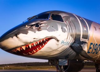 Embraer E190-E2 “Shark” inicia turnê de demonstração na China