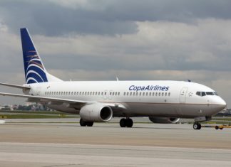 Florianópolis – Cidade do Panamá, em junho, pela Copa Airlines