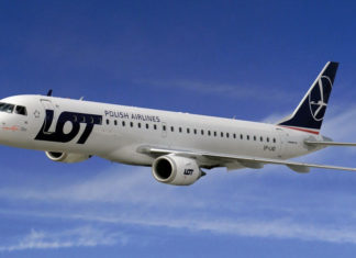 Embraer amplia contrato de suporte com LOT Polish Airlines