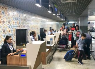 Check-ins com nova configuração no aeroporto de Salvador
