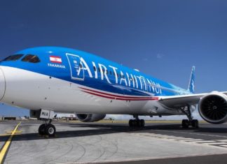 Air Tahiti Nui recebe seu primeiro Boeing 787-9