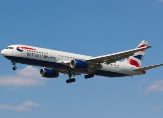 British Airways aposenta o Boeing 767