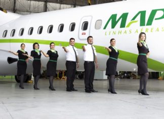 MAP Linhas Aéreas está selecionando copilotos e comissários