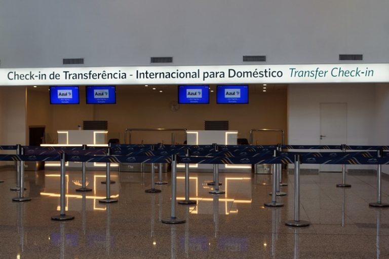 Viracopos abre estrutura de re-check-in para conectar desembarques internacionais com voos nacionais