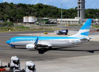 Aerolíneas Argentinas aumenta sua presença em Salvador