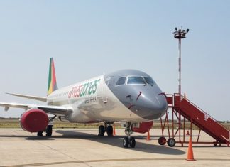 Embraer assina contratos de suporte com operadoras da África e Europa