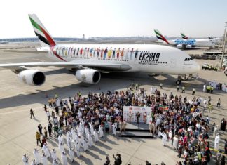 Emirates entra para o Guinness World Records™