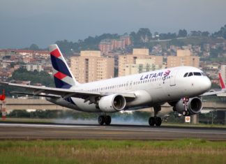 Latam Brasil planeja aumentar sua malha aérea doméstica em mais de 50% em agosto