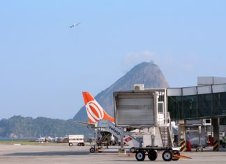 Gol completa 18 anos de operações no Aeroporto Santos Dumont