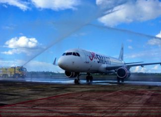 JetSmart faz voo inaugural em Foz do Iguaçu