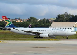 South African Airways manterá apenas 5 destinos de longa distância