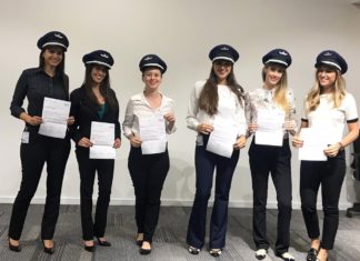 Mulheres copilotas na Latam Brasil