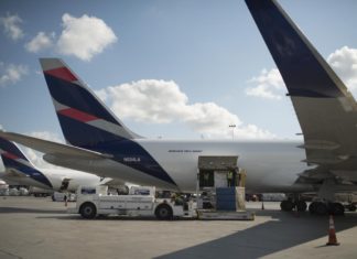 Novos voos cargueiros da Europa no GRU Airport