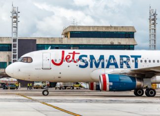 JetSmart retomará Salvador – Santiago em outubro