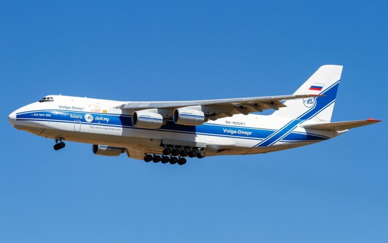 Um Antonov-124 novamente em Viracopos
