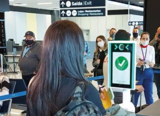 Governo Federal testa embarque com reconhecimento facial no Aeroporto de Florianópolis
