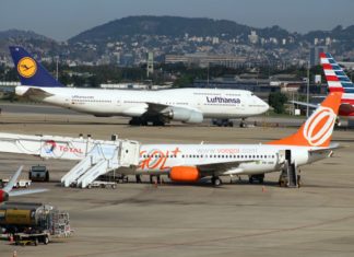 Passageiros embarcados e desembarcados em 2020 nos aeroportos brasileiros