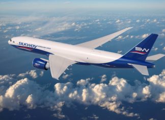 Silk Way West Airlines encomenda cinco Boeing 777 Cargo