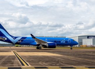 Breeze Airways apresenta o primeiro dos 80 Airbus A220 encomendados