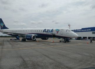 Azul voltou hoje a operar em Sorriso