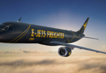 Embraer apresenta as conversões dos E-Jets E190F e E195F para transporte de carga