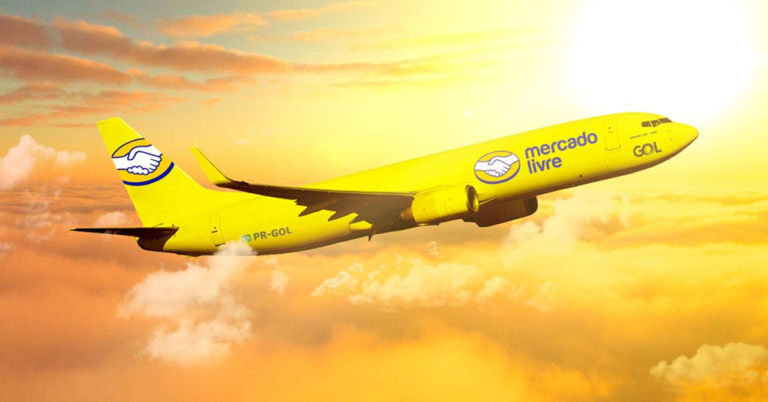 Mercado Livre faz negócio milionário com a Gol e inclui a conversão de 6 Boeing 737-800NG para 800BCF