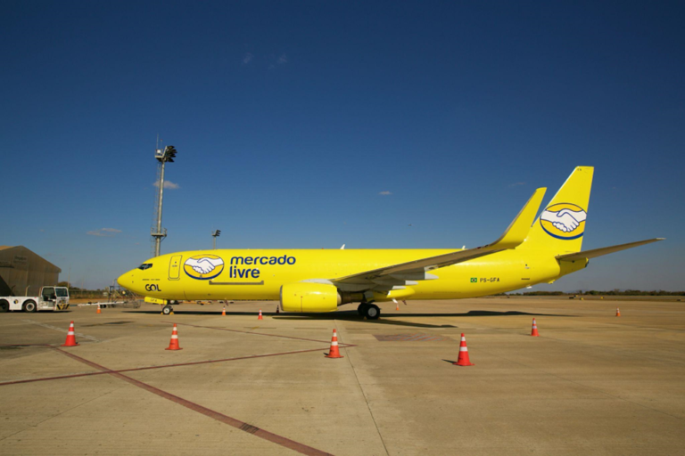 Mercado Livre e GOL apresentam primeira aeronave cargueira que entra em operação em Setembro