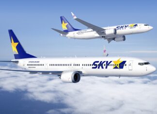 Skymark Airlines anuncia intenção de adquirir aviões Boeing 737-MAX