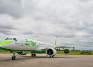 Binter Canarias encomenda 5 Embraer 195-E2