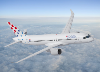 Croatia Airlines assina pedido firme para seis aeronaves Airbus A220