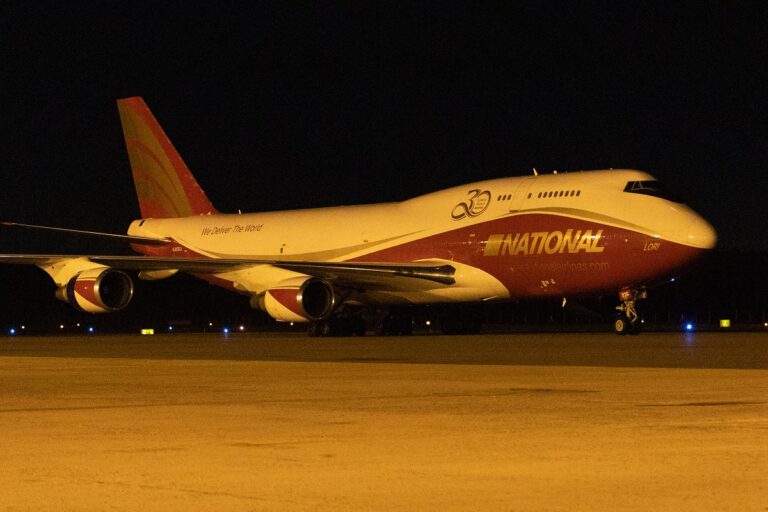 São Luís recebe o pouso do Boeing 747-400 da National Airlines