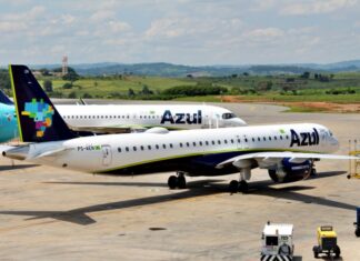 Azul inicia hoje voos entre Passo Fundo e Florianópolis