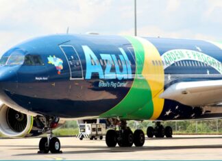 Um mapa de rotas da Azul como você nunca viu antes