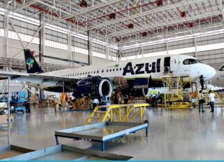 Hangar da Azul completa três anos e consolida o pioneirismo da empresa no setor aéreo