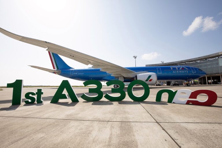 ITA Airways recebe seu primeiro Airbus A330neo