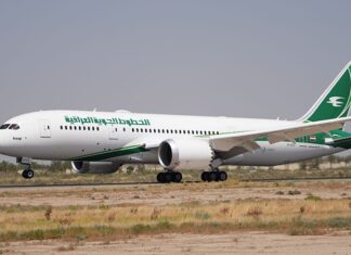 Iraqi Airways celebra a entrega de seu primeiro Boeing 787 Dreamliner