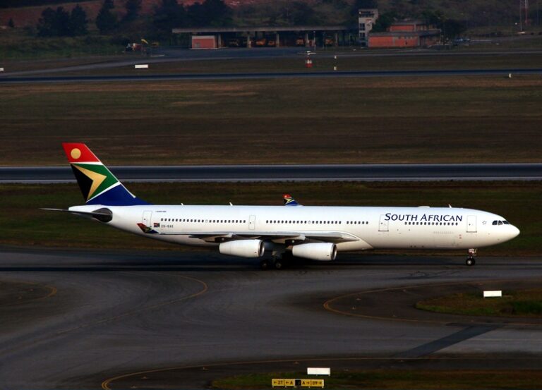 South African retorna seus voos para o Brasil