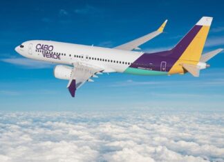 Cabo Verde Airlines recebe seu primeiro Boeing 737-Max 8 que atenderá rotas no Brasil