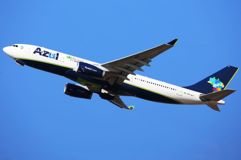 Azul registra crescimento de 178% nos voos para Orlando e Fort Lauderdale