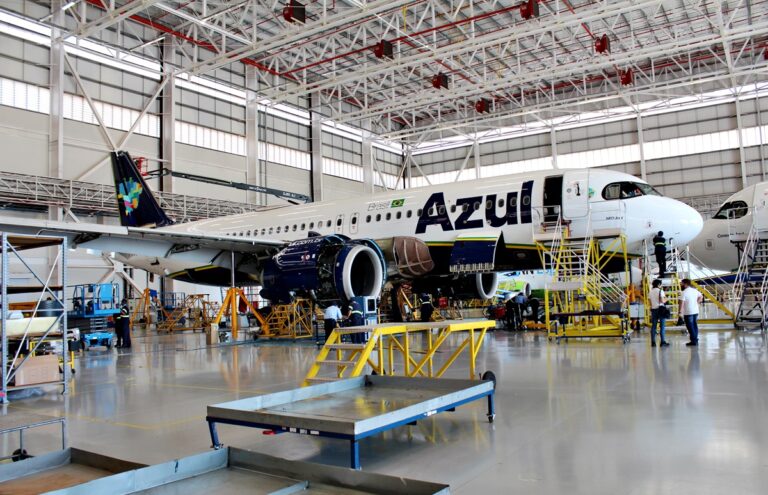 Azul alcança a marca de mais de 15.000 procedimentos de manutenção de rodas e freios
