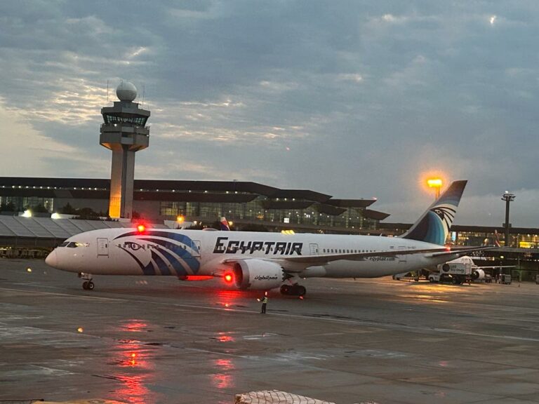 Egyptair suspende temporariamente os voos em São Paulo