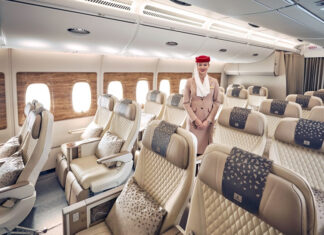 Premium Economy da Emirates na rota para São Paulo a partir de novembro