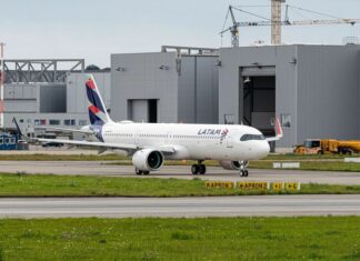 Latam Brasil recebe seu primeiro Airbus A321neo