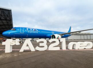 ITA Airways recebe seu primeiro Airbus A321neo