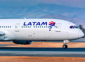 Latam anuncia compra de mais cinco Boeing 787